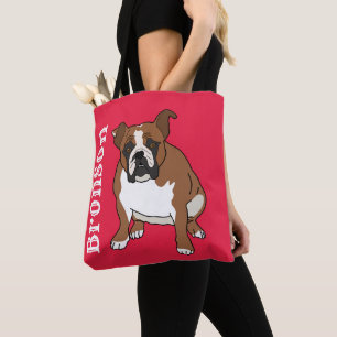 English Bulldog Tote Bag
