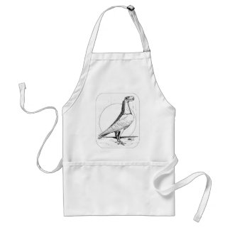 English Carrier Pigeon 1978 Standard Apron