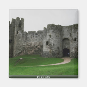 English castle magnet