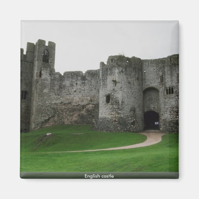 English castle magnet (Front)