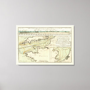 English Channel Canvas Print