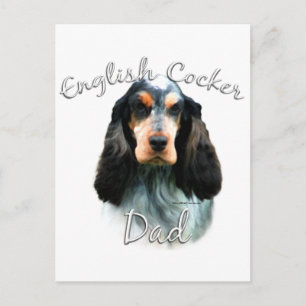 English Cocker Spaniel Dad 2 Postcard