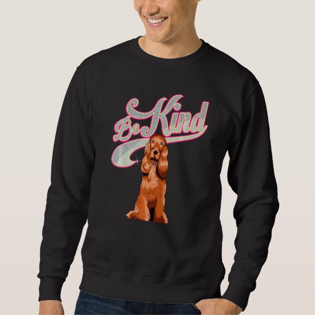 English Cocker Spaniel Dog Breed  29 Sweatshirt (Front)