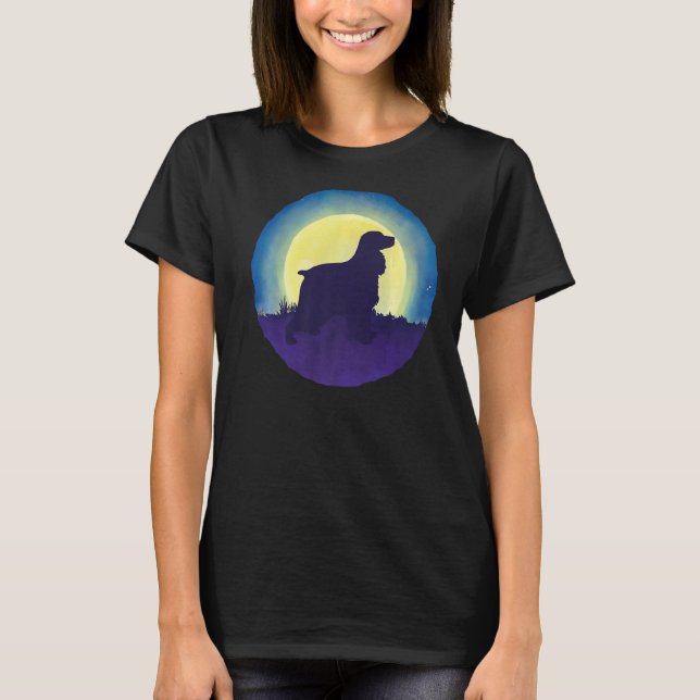 English Cocker Spaniel Dog Breed  9 T-Shirt (Front)