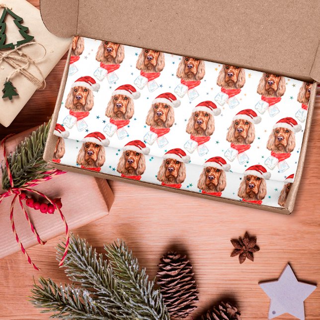 English Cocker Spaniel Dog Breed Christmas Tissue Paper (Creator Uploaded)