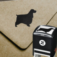 English Cocker Spaniel Dog Breed Silhouette