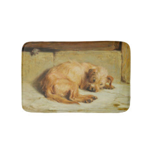 English Cocker Spaniel Dog (by Briton Rivière) Bath Mat