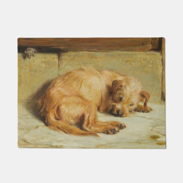 English Cocker Spaniel Dog (by Briton Rivière) Doormat (Front)