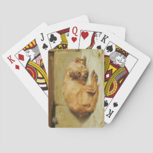 English Cocker Spaniel Dog (by Briton Rivière) Playing Cards