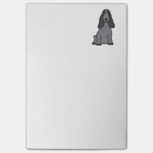 English Cocker Spaniel Dog Cartoon Post-it Notes