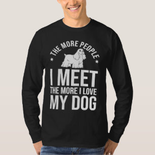 English Cocker Spaniel Dog  Puppies Owner Lover T-Shirt