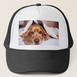 English Cocker Spaniel Dog Trucker Hat