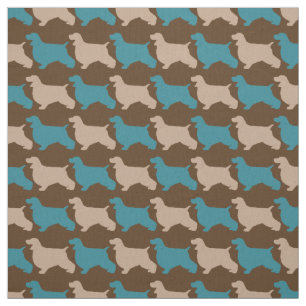 English Cocker Spaniel Fabric