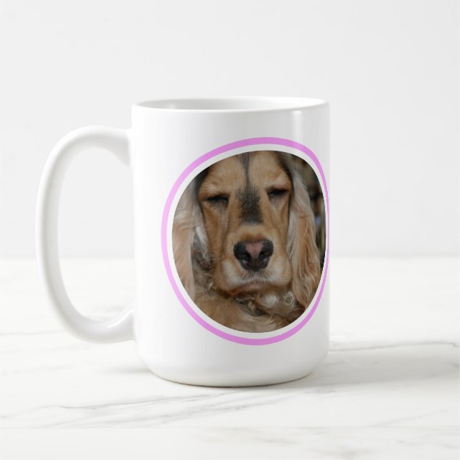 English Cocker Spaniel minimal modern Coffee Mug (Left)