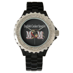 English Cocker Spaniel Mum Gifts Watch