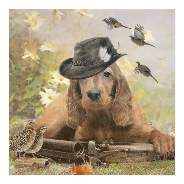 English Cocker Spaniel    Photo Print (Front)