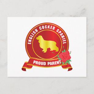 English Cocker Spaniel Postcard