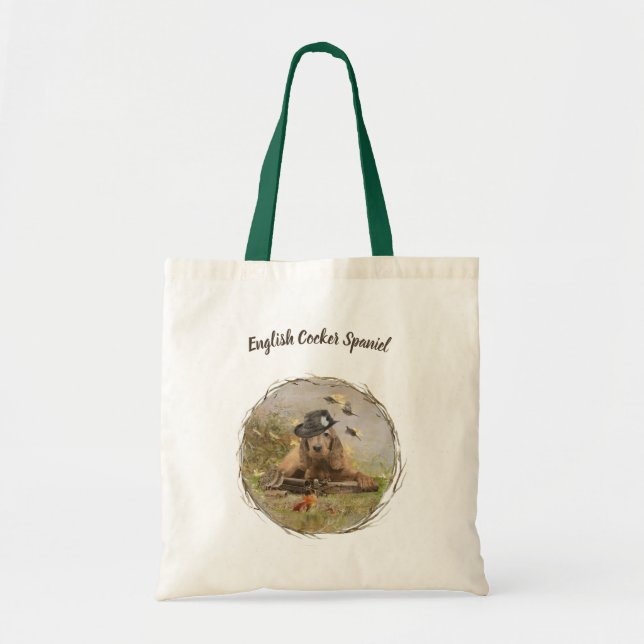 English Cocker Spaniel   Tote Bag (Front)