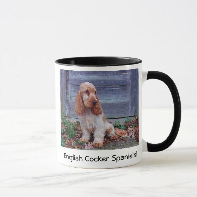 English Cocker Spaniels Mug (Right)