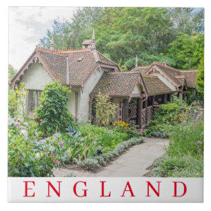 English cottage ceramic tile