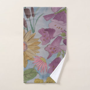 English Cottage Garden Bath Towel