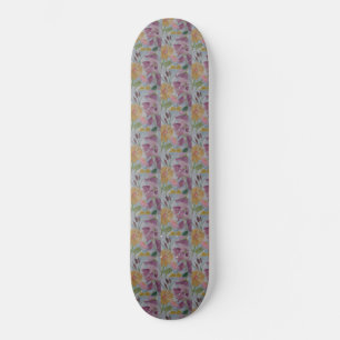 English Cottage Garden Skateboard