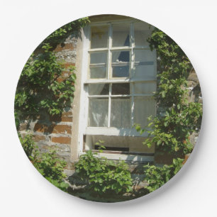 English Cottage I Charming Paper Plate