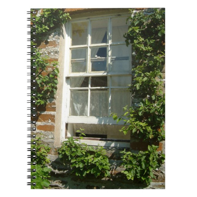 English Cottage I Charming Spiral Notebook (Front)