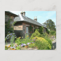 English Cottage II with Flower Garden Photography