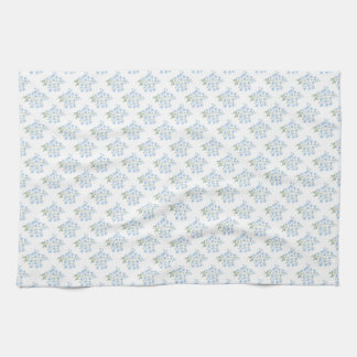 English Country Model with Vergismal non-flowers Tea Towel