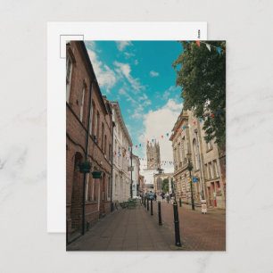 English country Town Holiday Postcard