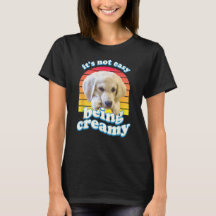 English Cream Golden Retriever ECGR Puppy Vintage T-Shirt