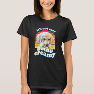 English Cream Golden Retriever ECGR Puppy Vintage T-Shirt