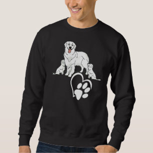 English Cream Golden Retriever Sweatshirt