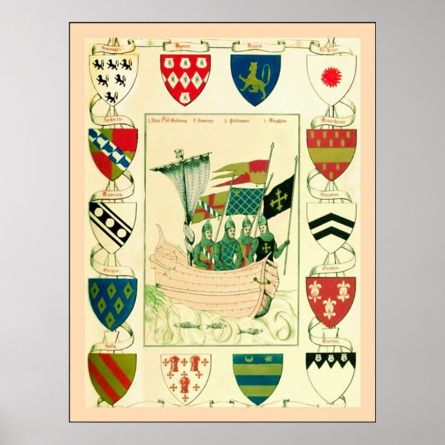 English Crusaders Poster (Front)