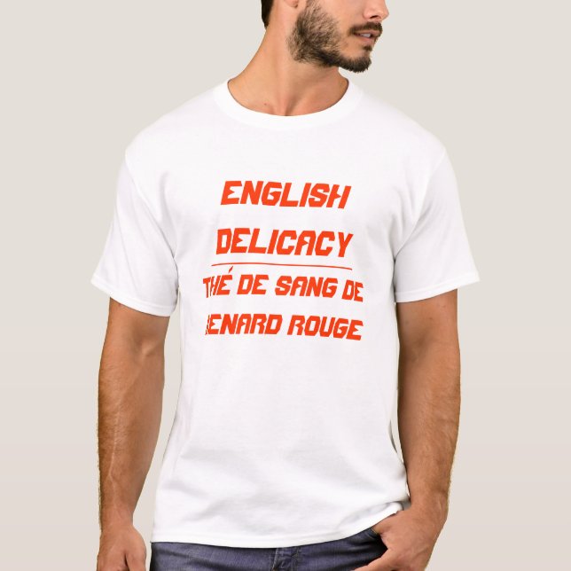 English Delicacy T-Shirt (Front)