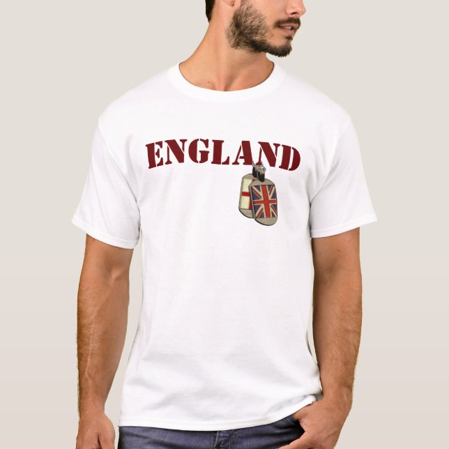 English Dog Tags T-Shirt (Front)
