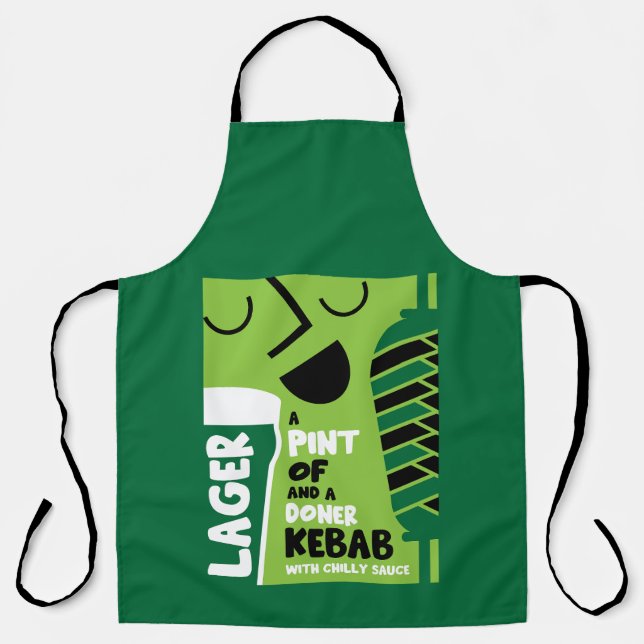English Doner Kebab Apron (Front)