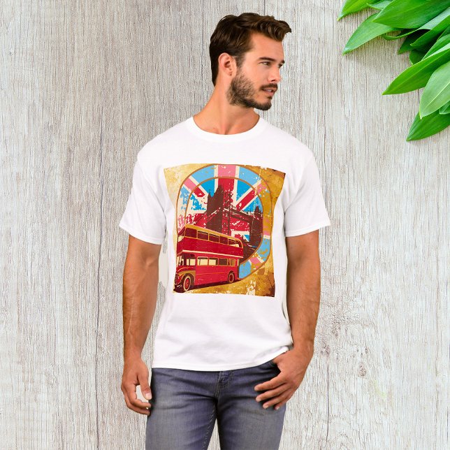 English Double Decker Bus T-Shirt (Creator Uploaded)