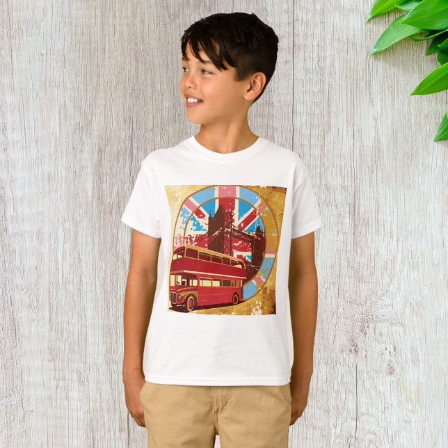 English Double Decker Bus T-Shirt (Creator Uploaded)