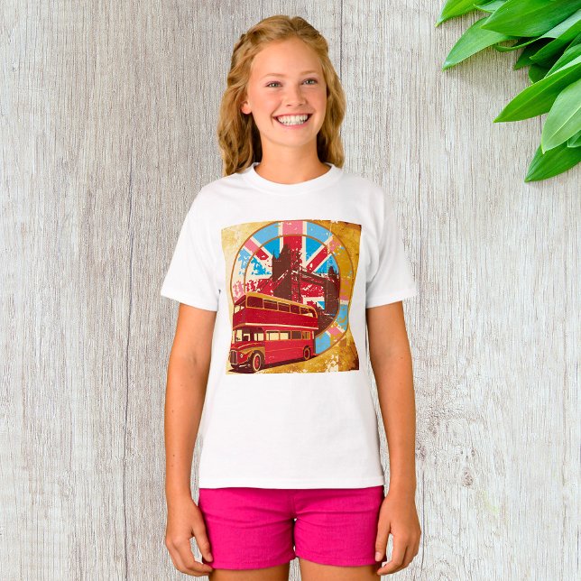 English Double Decker Bus T-Shirt (Creator Uploaded)