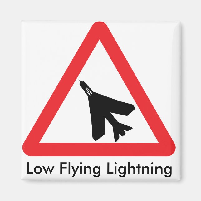 English Electric Lightning Magnet (Front)