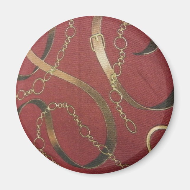 English Equestrian - Red Magnet (Front)
