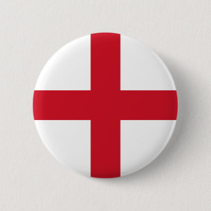 English flag 6 cm round badge
