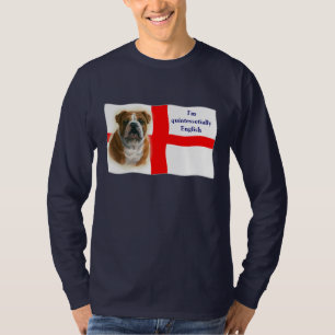 English flag and bulldog Shirt