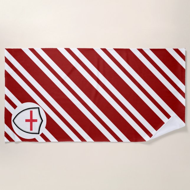 English flag beach towel (Front)