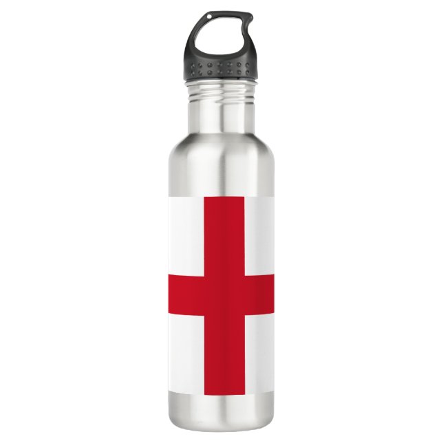 English Flag (England) 710 Ml Water Bottle (Front)