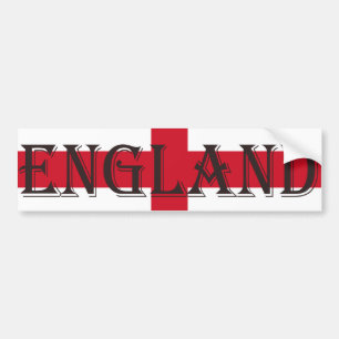 English Flag England bs arc2 Bumper Sticker