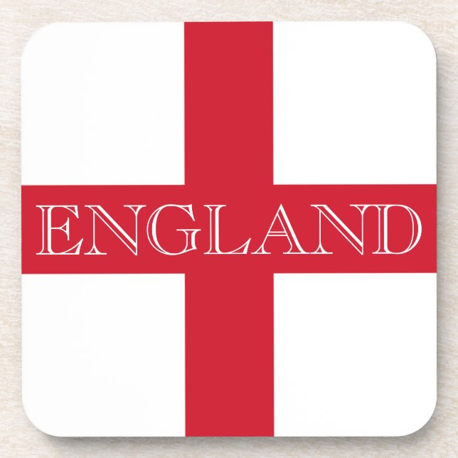 English Flag England coastercn Coaster (Front)