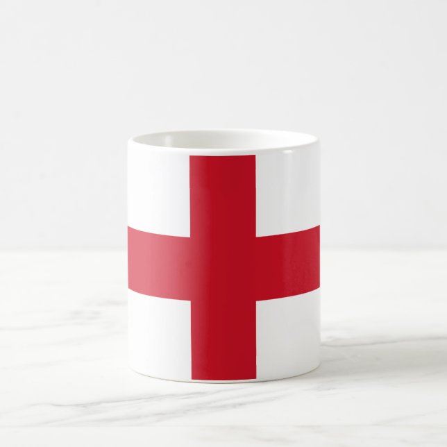 English Flag (England) Coffee Mug (Center)